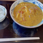 丸亀製麺 - トマたまカレーうどん♥