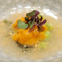 海味 - 碓井豌豆、新蓴菜、紫雲丹