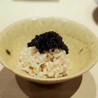 海味 - 玄米とキャビア