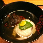 岩さき - 蟹と帆立のしんじょはフワフワで柔らか～♪