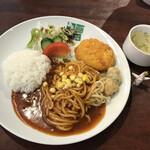 Ankake dou - ランチプレート　800円