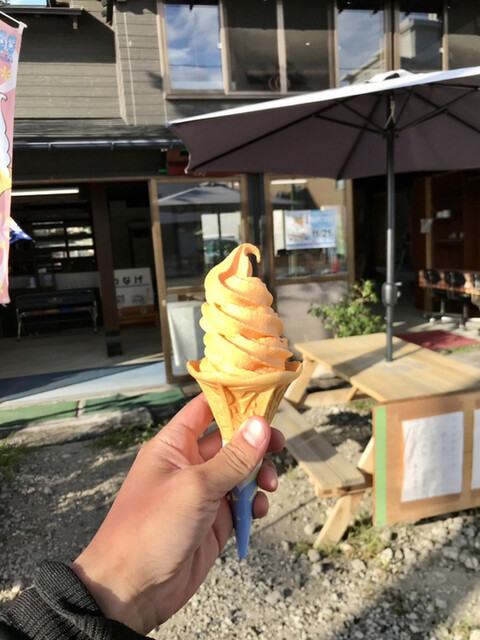 茶房 杏庵 - 秋田（ソフトクリーム）の写真