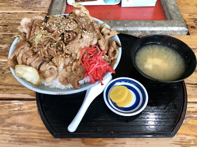 御食事処 山の五代 - 焼肉丼?