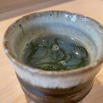 登喜和鮨 - 粟島産海素麺と粟島島産の蜆出汁