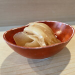 登喜和鮨 - ガリ