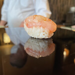 登喜和鮨 - 佐渡赤泊南蛮海老塩〆一夜干し