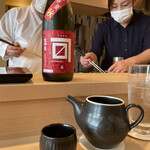 登喜和鮨 - 二夏越え ひやおろし朱ラベル 新潟県新発田市 金升酒造