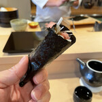 登喜和鮨 - ネギトロ手巻き