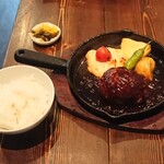 つきじ川食堂ひさ野 - 特別ハンバーグステーキ1,250円 202109