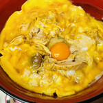 鳥料理 玉ひで - 私は生卵を放り込む派！