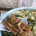 みたか食堂 - やや甘めのメンマ