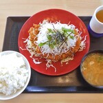 Katsuya - 塩カツ定食（ご飯大盛）
