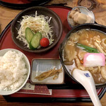 Kaden Ryourihana - だんご汁定食　税込780円