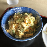 松葉食堂 - ゴーヤの玉子炒め、美味！