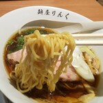 麺屋りんく - 硬めの麺