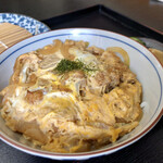 Teuchi Soba Yoshino - セットのミニかつ丼