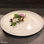 カーサ・デル・チーボ - 活穴子の瞬間燻製とｶﾎﾟﾅｰﾀ