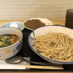 ニクスイハヤト - 冷やし肉そばミニカレーセット¥880