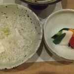 日本料理 川島 - 麦がゆ