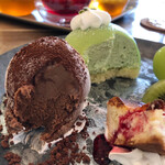 cafe&bakery C'est la vie - おまけのチョコアイス