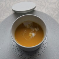 グリルうかい 丸の内店 - 季節のスープ（カボチャの冷製スープ）