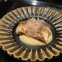 日本料理 晴山 - ナスのすり流しとかます