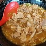 カレーハウス ＣｏＣｏ壱番屋 - カレー肉そばのアップ