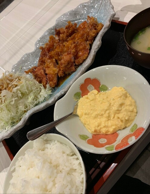 黒酢チキン南蛮定食 たかもとや 上通り店 通町筋 鳥料理 食べログ