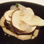 フロリレージュ - フォアグラとセップ茸 シトロンキャビア添え