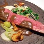 フロリレージュ - シャラン鴨のローストとそのジュのソース