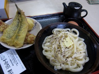 手打十段 うどんバカ一代 - 2012年10月　釜バターうどん