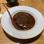 美食酒場 竹 - 煮込みハンバーグ