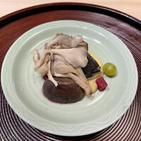 京味 もと井 - 舞茸銀杏椎茸鰆ビーツ