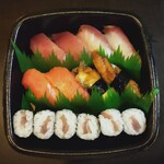 回転寿司すノ家 - まぐろ，サーモン，ハマチ，うなぎ，鉄火巻