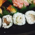 回転寿司すノ家 - サバシソ巻