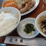 武平館 - 武平ランチ1000円（税込）