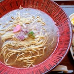 御前崎レストラン たわら屋 - 近海真鯛と近海キンキの鶴醤950円