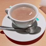 プロキリティ - セットのドリンクはホットチャイ。