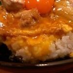 はし田屋 - 濃いめの卵。