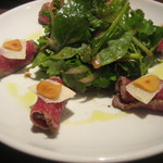 タイーム - ２０１２・１１月　和牛のタタキのカルパッチョ」