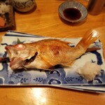 魚秀 - のどくろ塩焼き(2,370円)