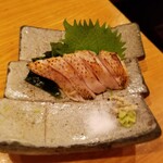 魚秀 - のどぐろ炙り刺身(1,840円)