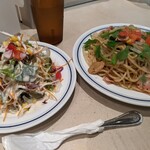 関谷スパゲティ EXPRESS - 醤油バジリコモーニング