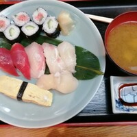 浅草 魚料理 遠州屋 - 本格 江戸前握り寿司定食 900円 浅草 魚料理 遠州屋 - 本格 江戸前握り寿司定食 900円