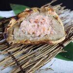 蟹味噌甲羅焼き