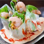 Namul spring rolls