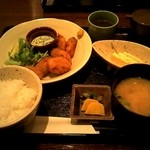 和彩　かくや - 季節限定カキフライ定食