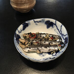 信川円 - 九十九里産の "いわしの胡麻和え"