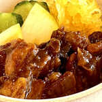 Futatsubo Shokudou - 鶏ももとプルーンのバルサミコ煮