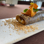 ダ　センプレ - かぼちゃのチップも良いアクセント